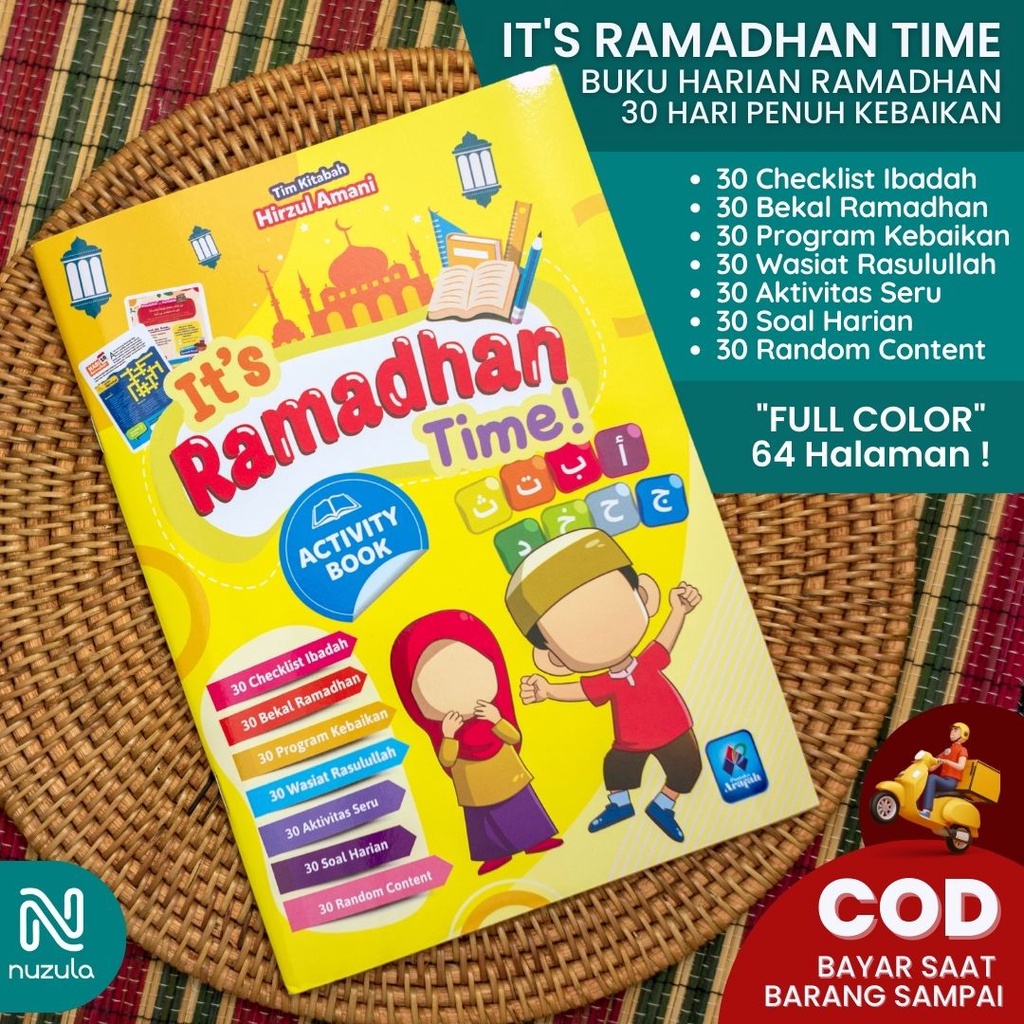 Jual Buku Aktivitas Ramadhan Anak Full Color - Its Ramadhan Time ...