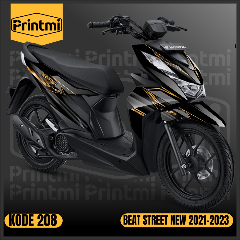 Jual Printmi Stiker Decal Beat Street New 2024 2023 2022 2021 Full Body ...