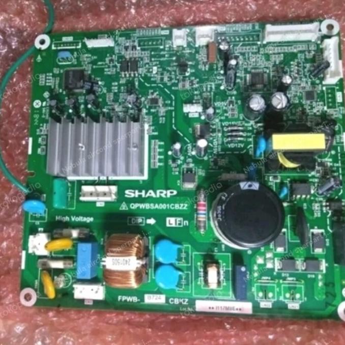 Jual PCB modul kulkas sharp inverter original QPWBSA001CBZZ | Shopee ...