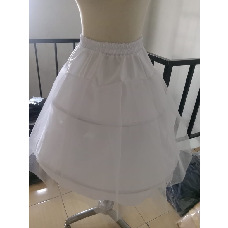 Jual PETIKUT GAUN ANAK RING 2 PLUS JALA PETICOAT GAUN ANAK perempuan ...