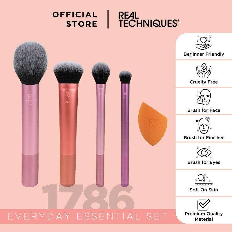 Real techniques deals makeup brush set