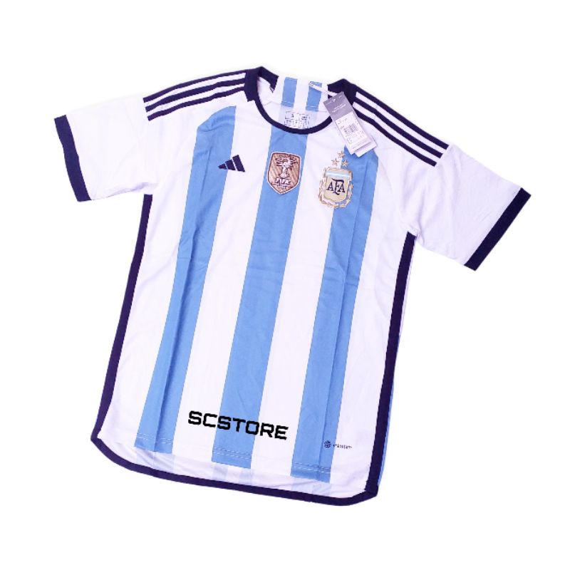 adidas Argentina Home Messi 10 2 Star Jersey incl. Final MDT - NEW - Size  XXL