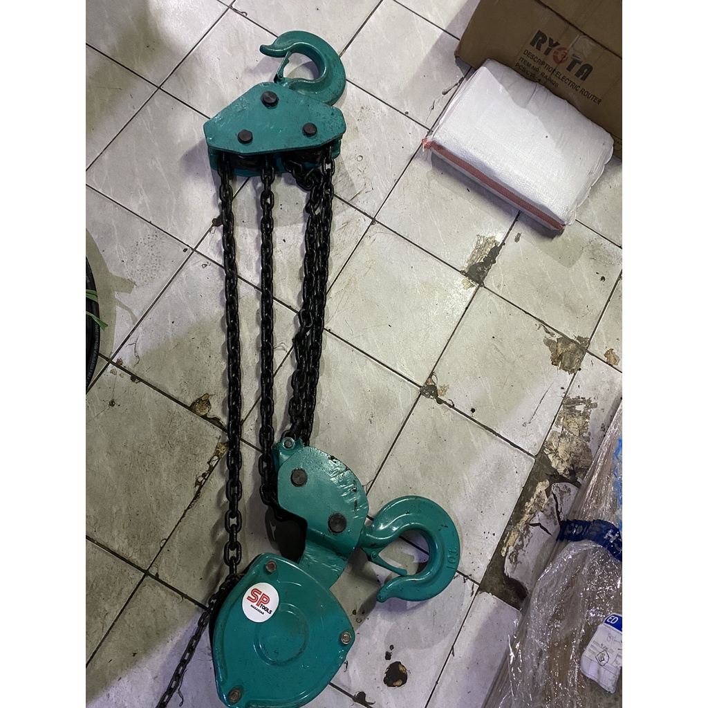 Jual CHAIN BLOCK CHAINBLOCK TAKEL KATROL 10 TON X 10 METER / 10TX10M ...
