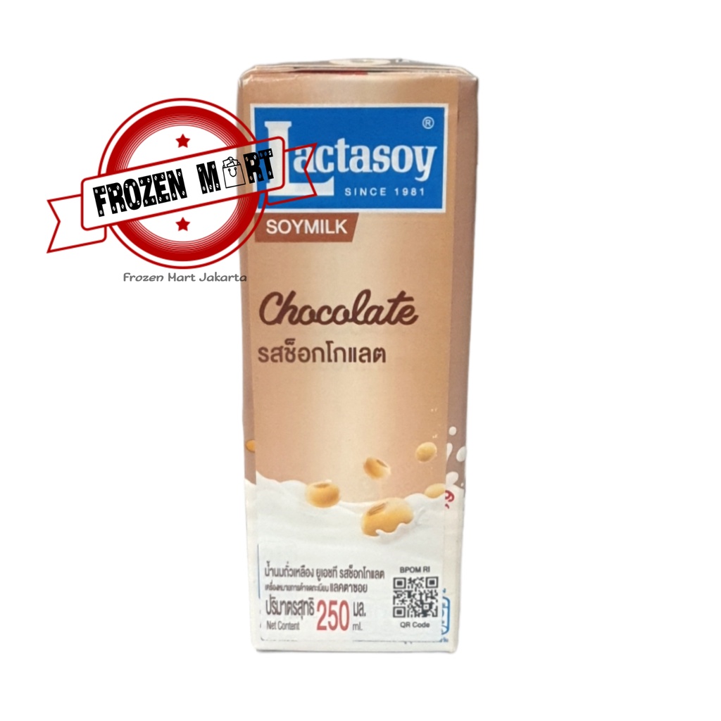 Jual LACTASOY Soy Milk Chocolate / Susu Kacang Kedelai Rasa Coklat