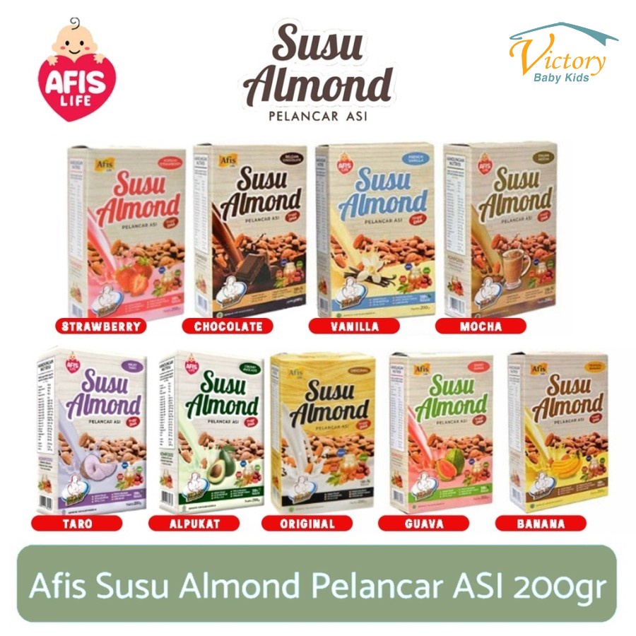 Jual Afis Life Susu Almond Pelancar Asi Shopee Indonesia 6407