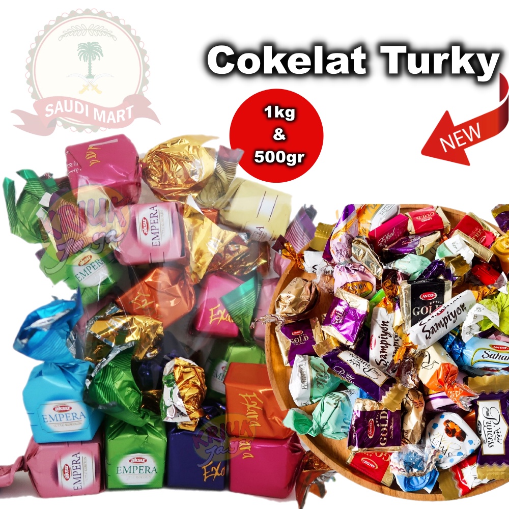 Jual Cokelat Arabcoklat Turkysaudi Coklat Truffle 1kgrasa Mix Shopee Indonesia 8372