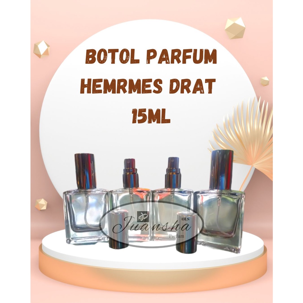 Jual Botol Parfum Spray Hermeez Drat Silver Ml Lusin Shopee