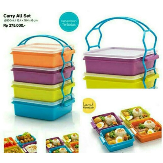 Jual Carry all set tupperware | Shopee Indonesia