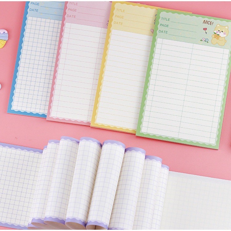 Jual Notepad Memopad Memo Notes Planner Catatan Isi 30 Lembar Planner ...