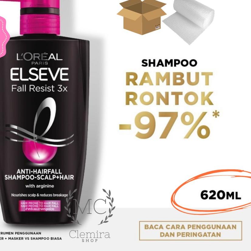 Jual Shampoo L’Oreal Paris Fall Resist 620 ml / Shampo Loreal Anti Hair