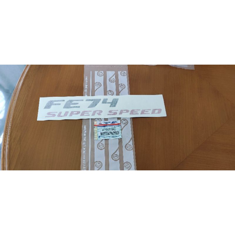 Jual Sticker Stiker Label FE74 SUPER SPEED Original Mitsubishi Canter ...