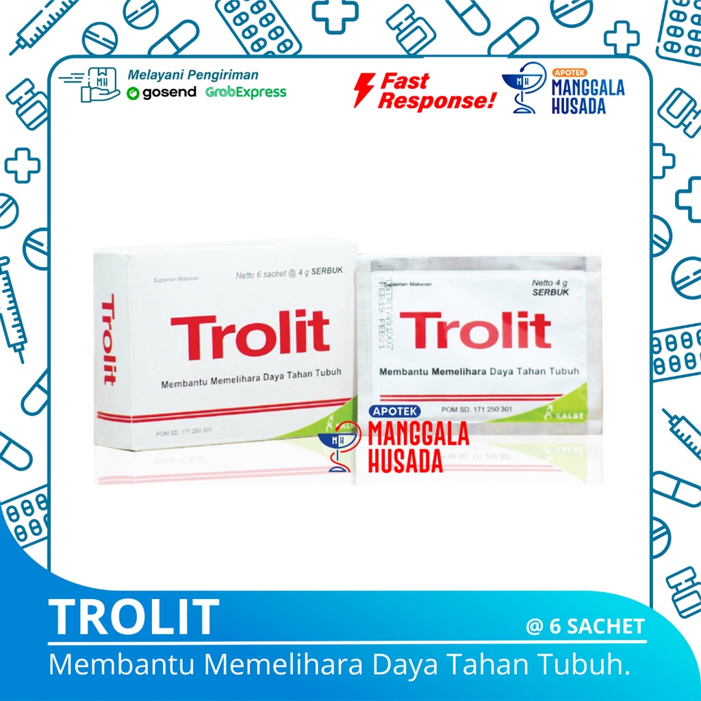Jual TROLIT PER BOX @ 6 SACHET | Shopee Indonesia