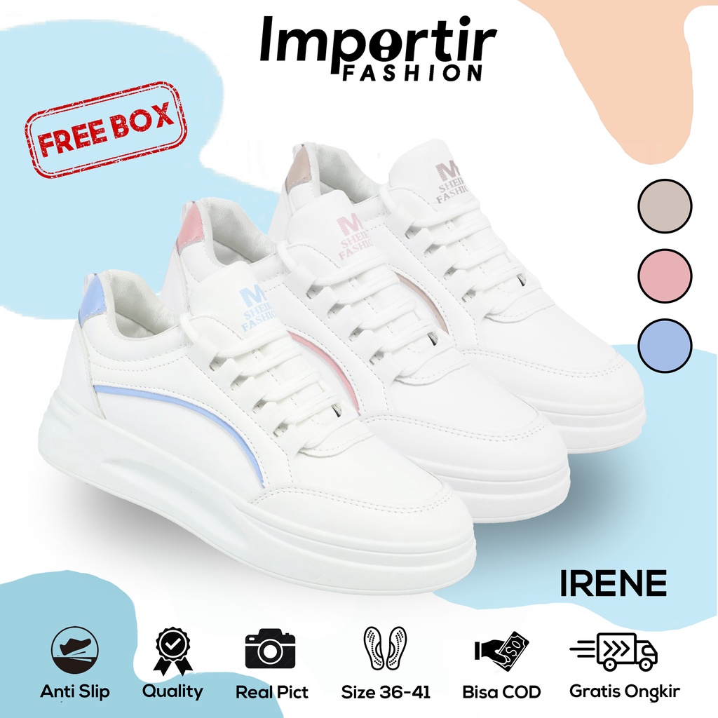 Sneaker deals casual wanita