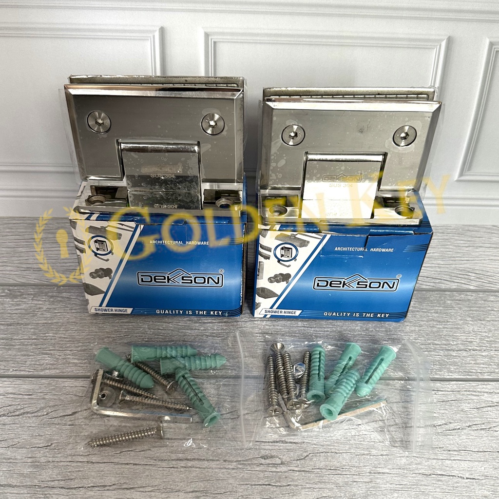 Jual Shower Hinge Dekson Dekkson Sh Gw Engsel Pintu Kaca Kamar Mandi Ke Tembok Stainless