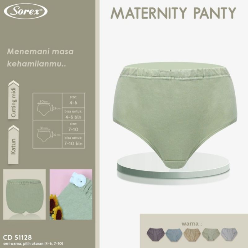 Jual Sorex Cd Celana Dalam Ibu Hamil Pregnancy Maternity Panty Pants Model Original