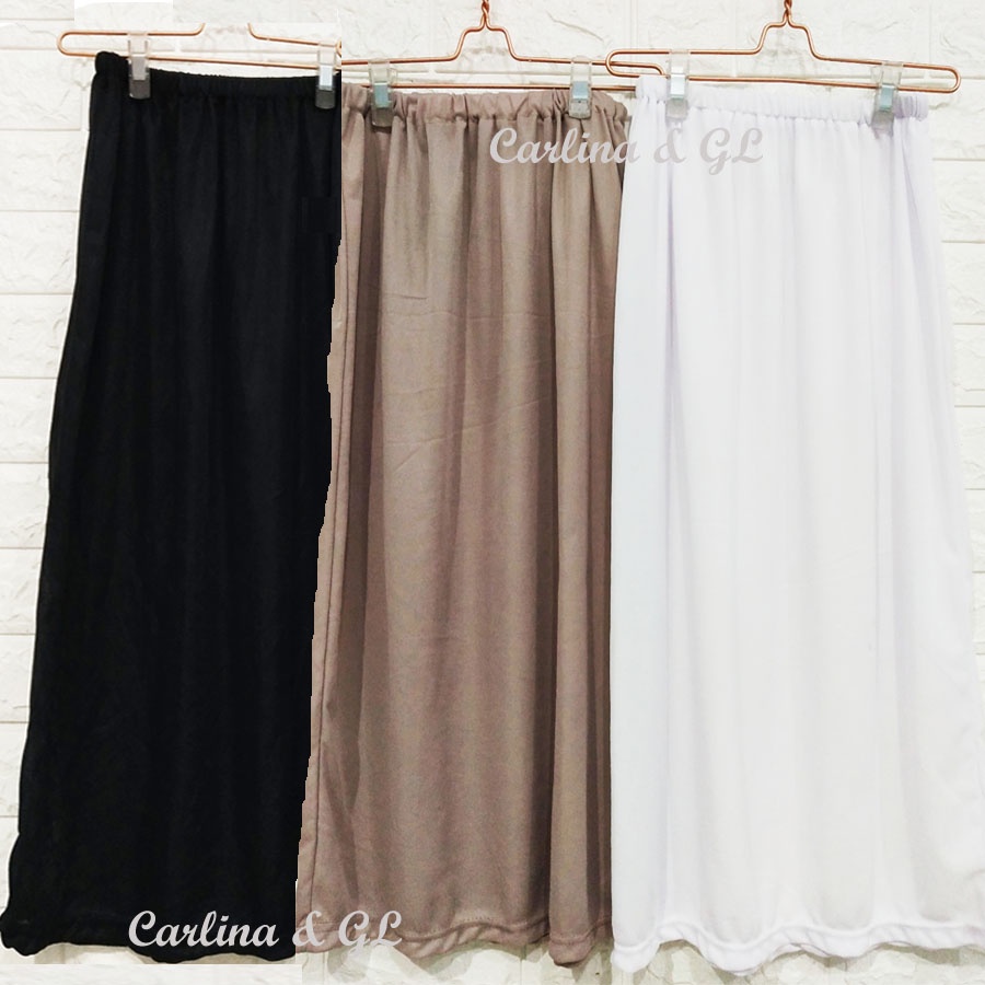 Jual NUZ- Androk DALAMAN ROK PANJANG CARLINA | Shopee Indonesia