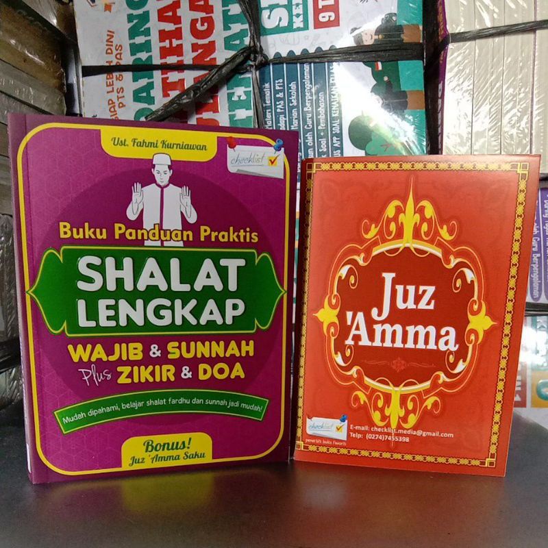 Jual BUKU SHALAT / TUNTUNAN LENGKAP SALAT WAJIB SUNAH, DOA DAN ZIKIR ...