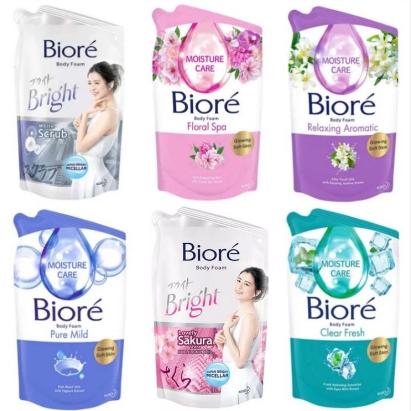 Jual BIORE BODY WASH BEAUTY 400 Ml Shopee Indonesia