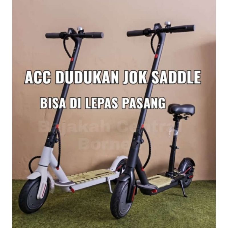 Jual FOLDING SEAT SCOOTER ELECTRIC TERMURAH / FOLDABLE SEAT FOR SCOOTER