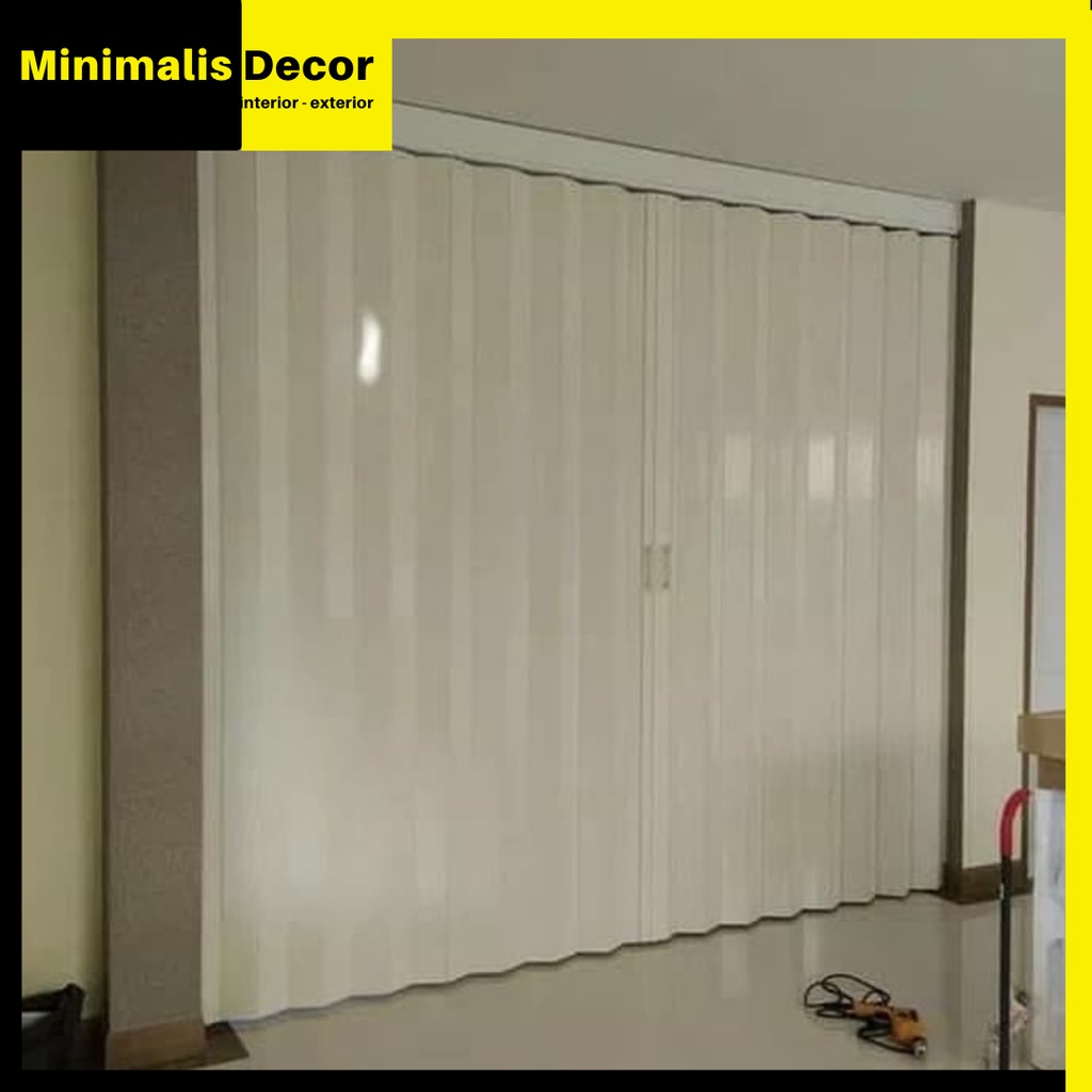 Jual Folding gate pvc folding door / pintu lipat plastik Shopee Indonesia