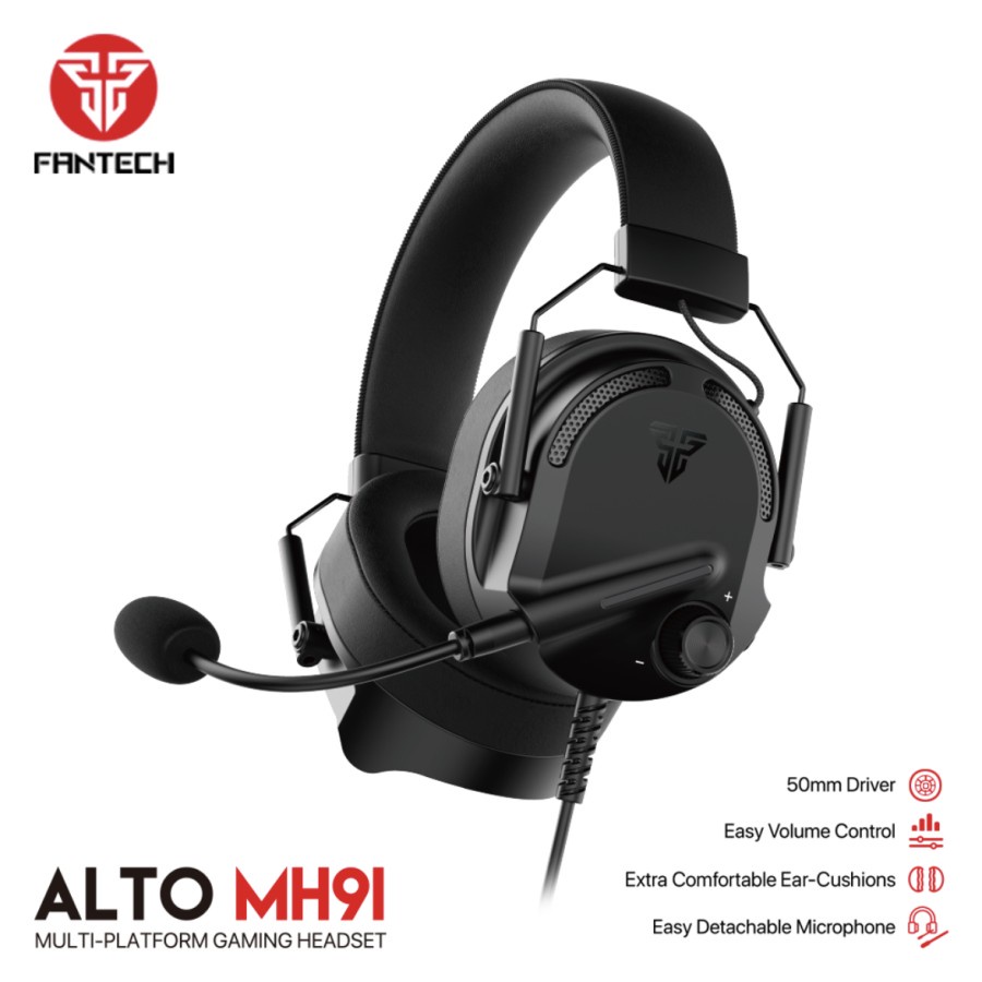 Jual Fantech MH91 Alto Multiplatform Gaming Headset Jack 3.5 mm with
