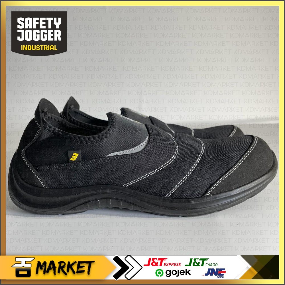 Jual Sepatu Safety Jogger Model YUKON BLACK S1P Toecap Steel Shopee