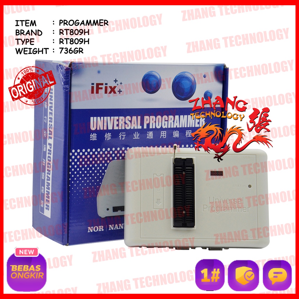 Jual [ ZHANG TECHNOLOGY ] ORIGINAL !!! RT809H RT809 RT 809 H 809H ...