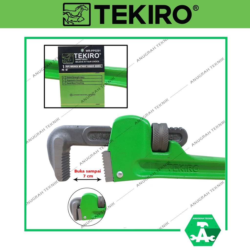 Jual Kunci Pipa Inch Tekiro Pipe Wrench Tekiro Inch Shopee Indonesia