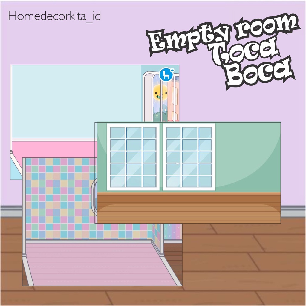 Jual RUANGAN MAINAN BONEKA KERTAS TOCA BOCA PAPER DOLL BP BPAN POLOS