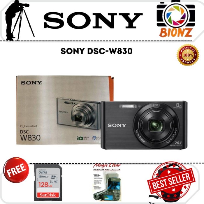 Jual CAMERA SONY DSCW830 / CAMERA SONY W830 Shopee Indonesia