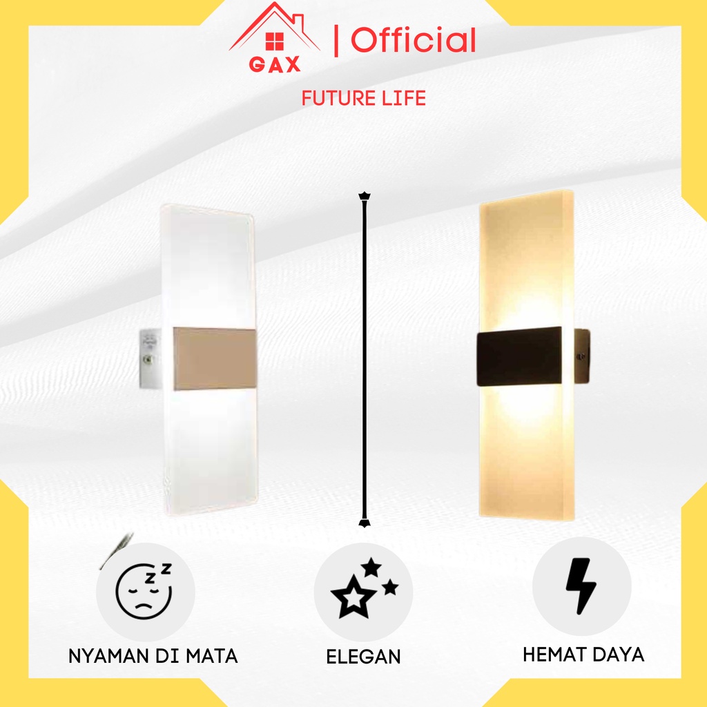 Jual Lampu Dinding Tempel Minimalis Modern Hias Rumah Led Corridor W