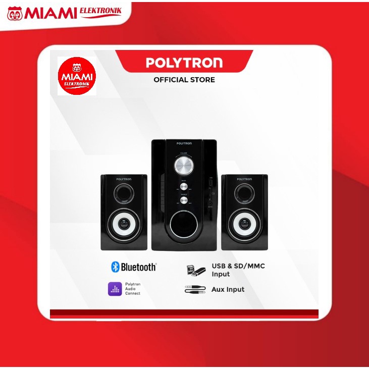 Jual POLYTRON Multimedia Speaker PMA 9320 /B / PMA9320 | Shopee Indonesia