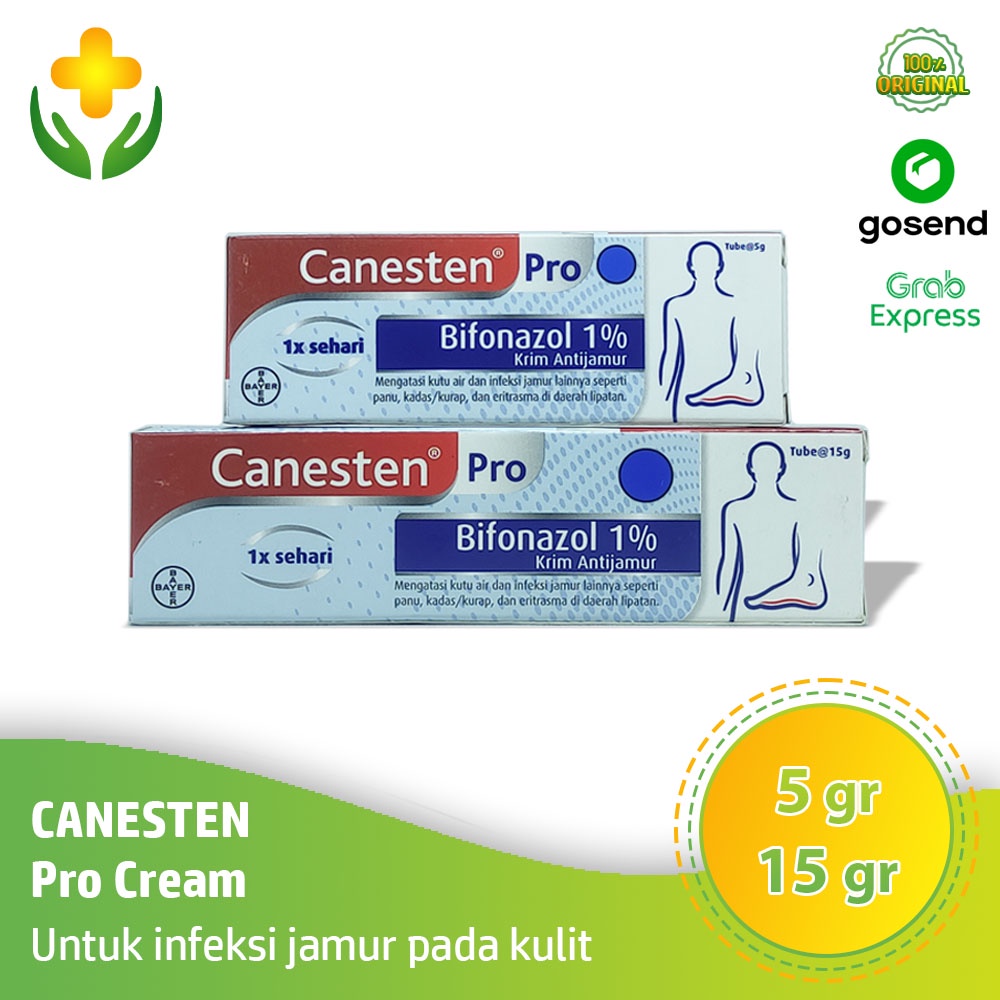 Jual Canesten Pro Cream 5 gr 15 gr Krim Anti Jamur Kudis Kurap Panu