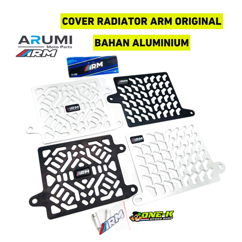 Jual Cover Radiator Full Cnc Arumi Arm Vario Vario Pcx