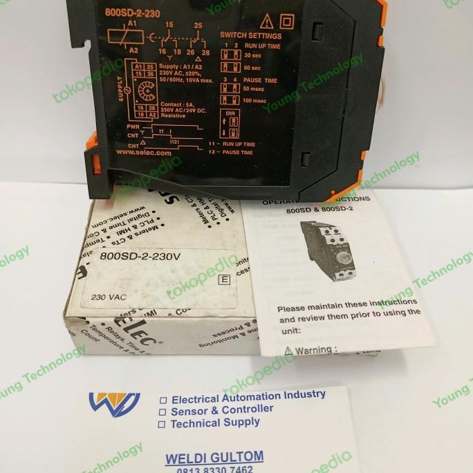 Jual Selec 800Sd Timer Star Delta 800Sd-2-230V | Shopee Indonesia