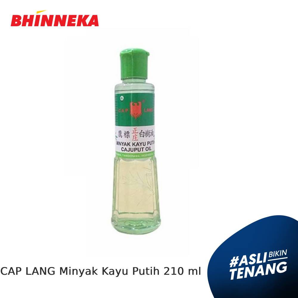 Jual CAP LANG Minyak Kayu Putih 210 ml | Shopee Indonesia