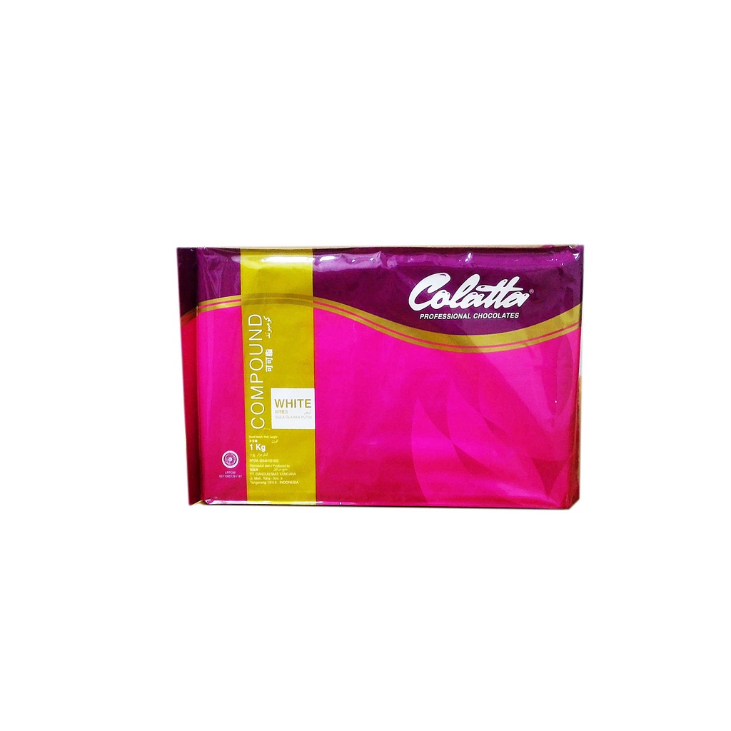 Jual Collata Compound Chocolate - White 1 kg | Shopee Indonesia