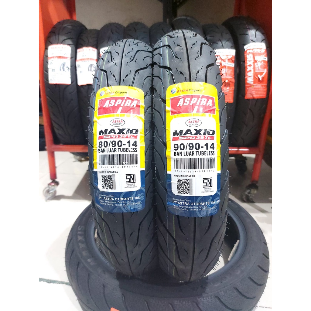 Jual Ban Luar Motor Aspira Ukuran Spr Tubeless Tanpa Ban Dalam Shopee Indonesia