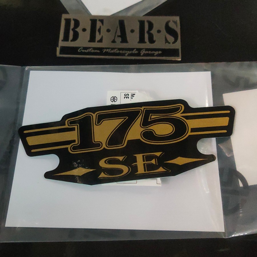 Jual stiker body sticker box Mark side cover W175 SE | Shopee Indonesia
