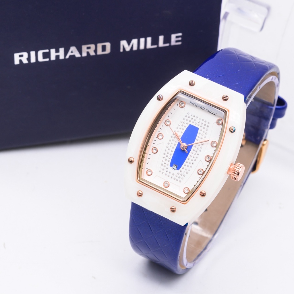 Jual BISA COD Jam Tangan Wanita Richard-Mileee RM Kulit body