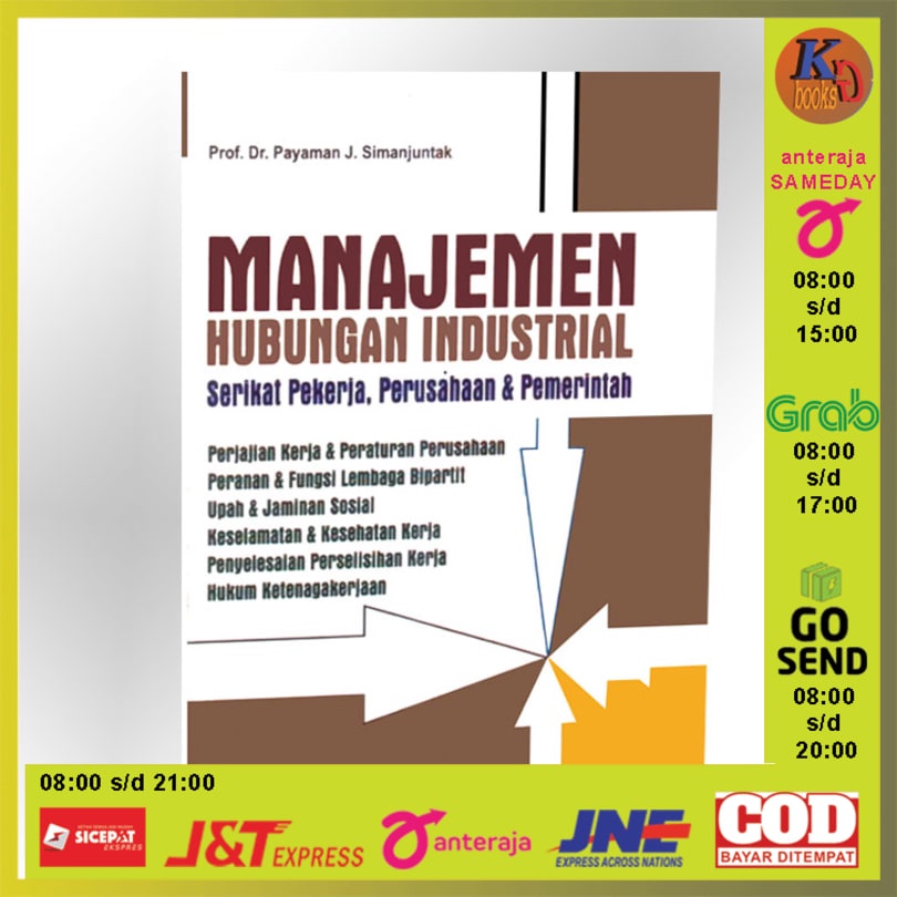 Jual Manajemen Hubungan Industrial Payaman J. Simanjuntak Shopee