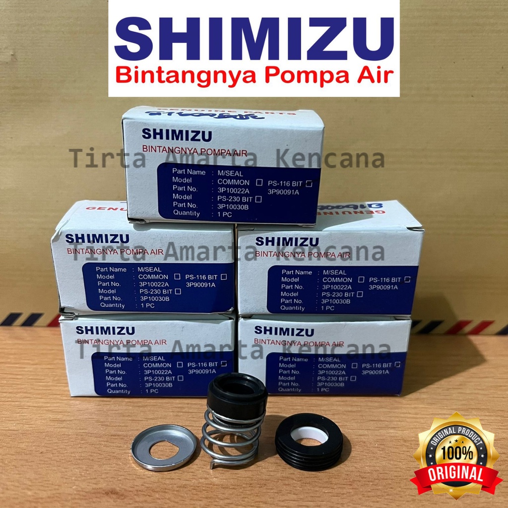 Jual Mechanical Seal Pompa Air PS 116 BIT Shimizu | Shopee Indonesia