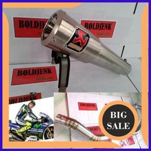 Jual Knalpot racing AKRAPOVIC GP rossi for R15/Xabre/Vixion/sat.Fu ...