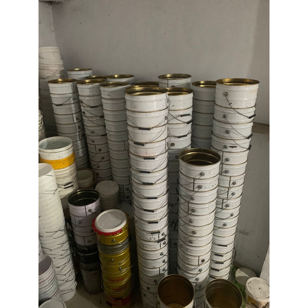 Jual Palken Besi 25kg PLUS tutup serbaguna Ember Pail Besi Tong Ember ...