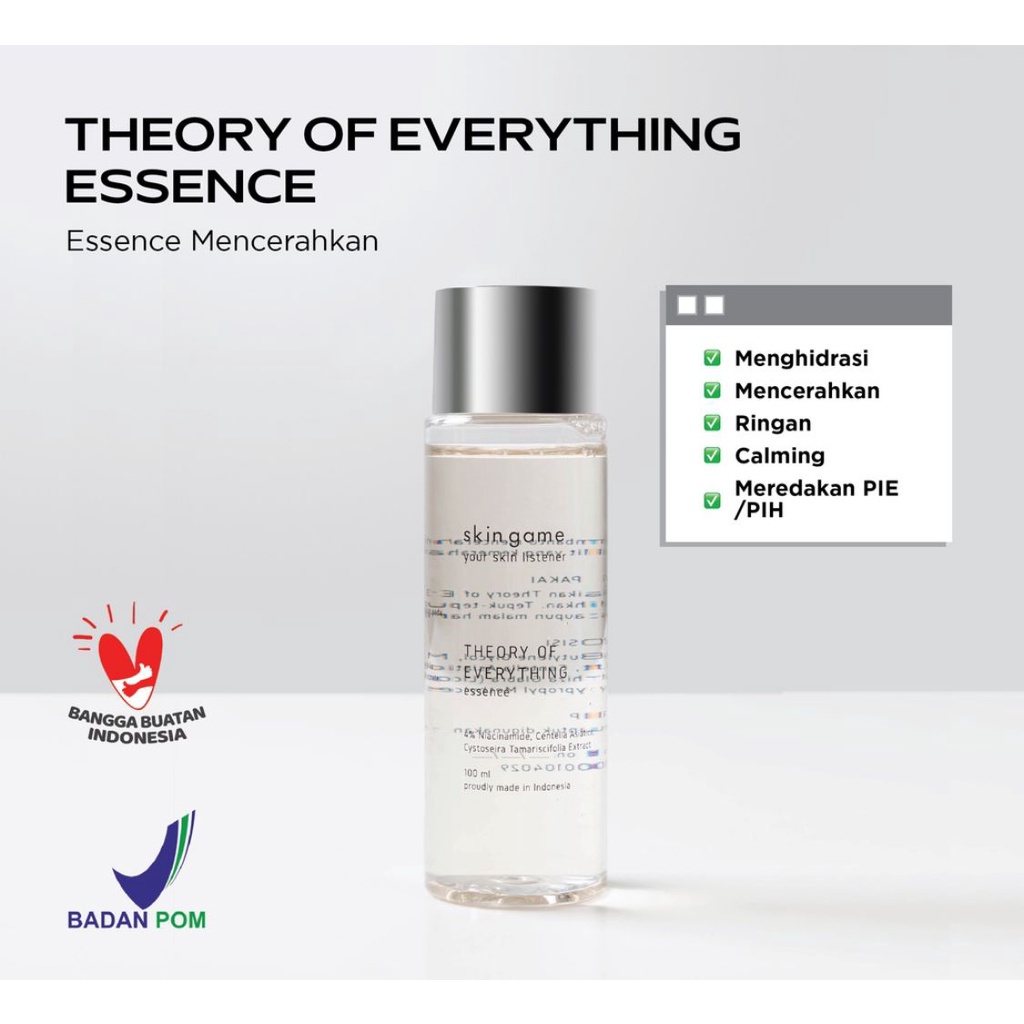 Jual Skin Game Theory of Everything 100 ml | Shopee Indonesia
