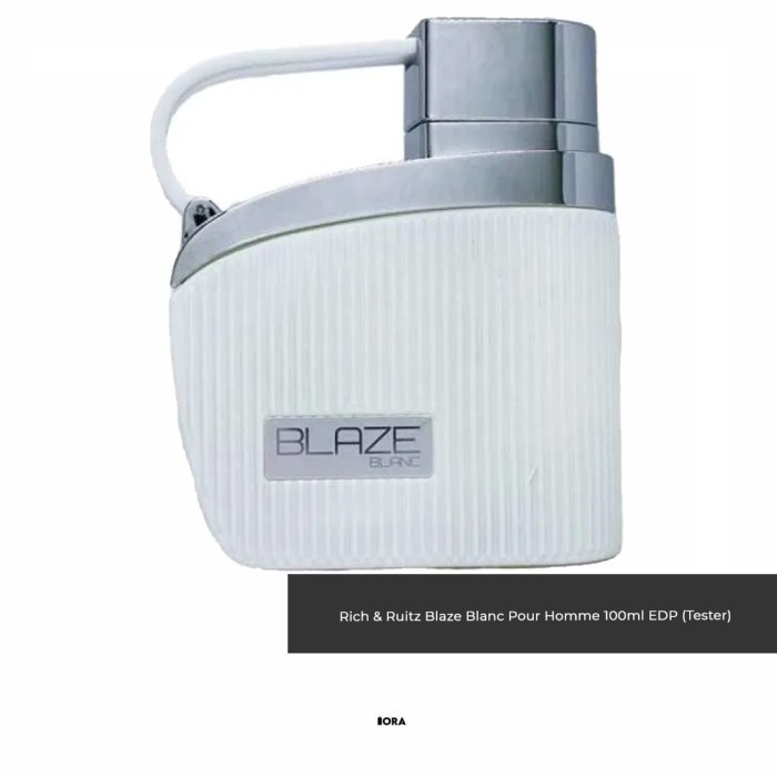 Rich Ruitz Blaze Blanc Pour Homme 100ml EDP Parfum Original Parfum asli  bukan KW