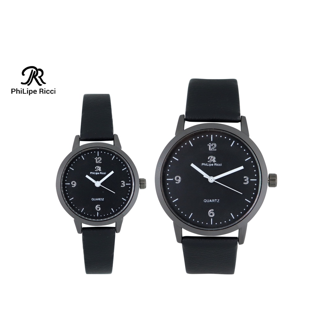 Jual PhiLipe Ricci Jam Tangan Couple Kulit Pria dan Wanita Pasangan ...