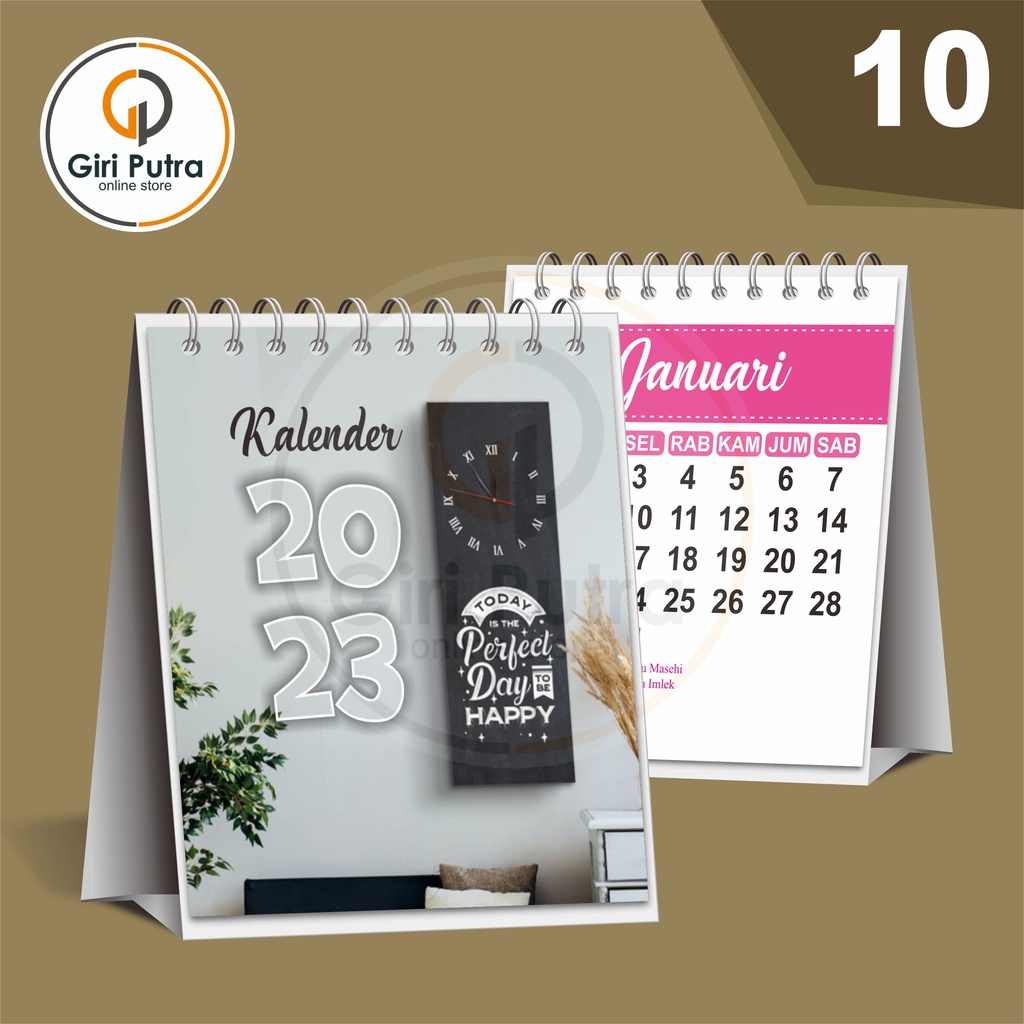 Jual KALENDER 2023 / KALENDER MEJA MINI / KALENDER MINI | Shopee Indonesia