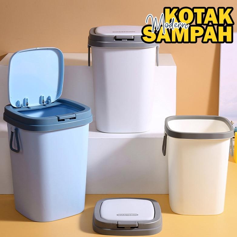 Jual Tempat Sampah Tertutup Cocok Segala Jenis Ruangan Multifungsi Simpel Bisa Cod Tb 13 4178