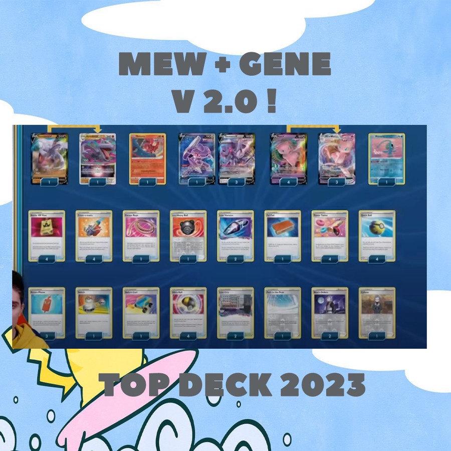 Jual MEW + GENESECT V 2.0 DECK PTCGO POKEMON | Shopee Indonesia